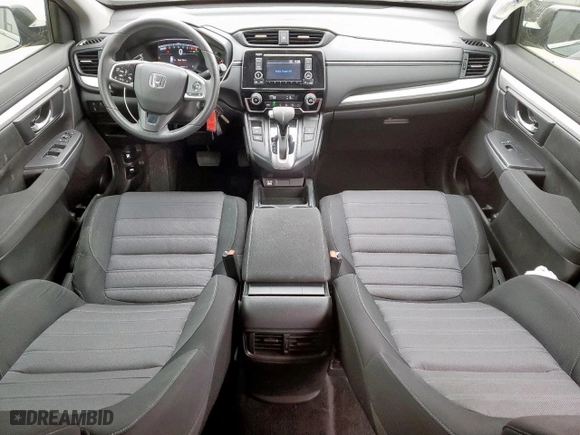 2021 Honda CR-V LX with VIN 5J6RW1H25ML007428, listed as a Copart auction lot 46152795 with 46,683 mi miles and Salvage Title. Bid and sale history available at carsss.com. Image 8.