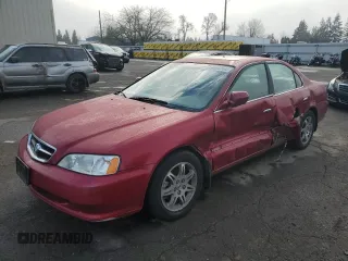 1999 Acura TL with VIN 19UUA5640XA039201, listed as a Copart auction lot 85804254 with 163,111 mi miles and Salvage Title. Bid and sale history available at carsss.com. Image 1.
