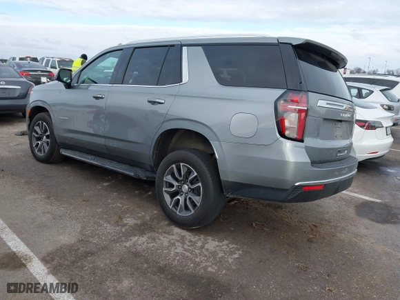 2023 Chevrolet Tahoe LT with VIN 1GNSKNKD5PR186843, listed as a IAAI auction lot 41288404 with 38,690 mi miles. Bid and sale history available at carsss.com. Image 3.