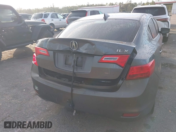 2013 Acura ILX 2.4L Premium Pkg with VIN 19VDE2E58DE000708, listed as a IAAI auction lot 41167828 with 235,181 mi miles. Bid and sale history available at carsss.com. Image 6.