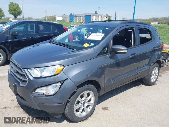 2020 Ford EcoSport SE with VIN MAJ6S3GL5LC325645, listed as a IAAI auction lot 42050145 with 149,138 mi miles and . Bid and sale history available at carsss.com. Image 2.