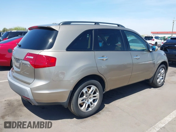 2008 Acura MDX with VIN 2HNYD28278H521971, listed as a IAAI auction lot 41981879 with 170,299 mi miles and . Bid and sale history available at DreamBid. Image 4.