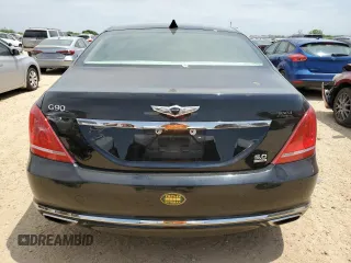 2017 Genesis G90 Ultimate z VIN KMHG54JH0HU031003, wystawiony jako Copart lot #52653315 z przebiegiem 123 061 mil mil oraz Czysty tytuł • Clean title. Historia ofert i sprzedaży dostępna na DreamBid. Obrazek 6.