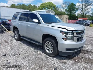 2017 Chevrolet Tahoe LS with VIN 1GNSCAEC1HR302257, listed as a IAAI auction lot 39253887 with 173,468 mi miles. Bid and sale history available at carsss.com. Image 1.
