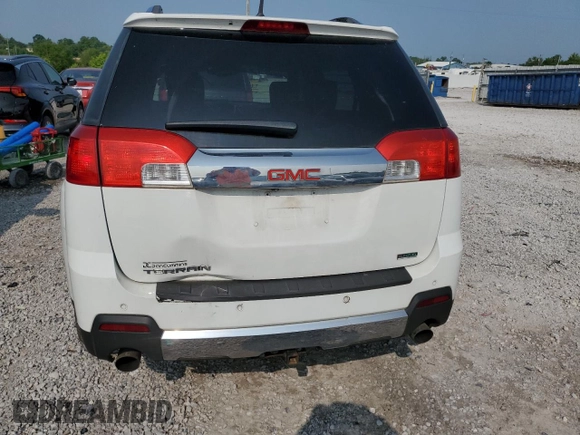 2012 GMC Terrain SLT-2 with VIN 2GKFLWE58C6200522, listed as a Copart auction lot 60616405 with 198,559 mi miles and Salvage title. Bid and sale history available at DreamBid. Image 6.