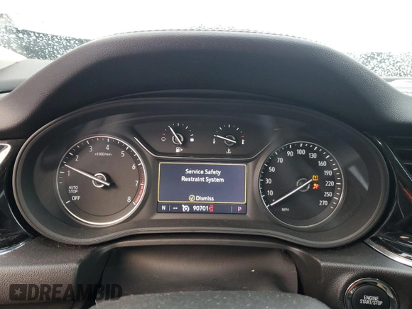 2019 Buick Regal Preferred II with VIN W04GM6SX8K1065928, listed as a Copart auction lot 85576754 with 90,701 mi miles and Clean Title. Bid and sale history available at DreamBid. Image 9.