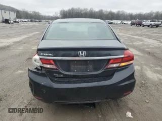 2015 Honda Civic Sedan LX with VIN 19XFB2F55FE700860, listed as a Copart auction lot 52613915 with 170,174 mi miles and Salvage Title. Bid and sale history available at carsss.com. Image 6.