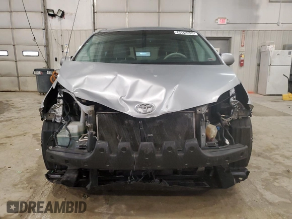 2014 Toyota Sienna Ltd with VIN 5TDDK3DC5ES082586, listed as a Copart auction lot 43142395 with 254,864 mi miles and Salvage Title. Bid and sale history available at carsss.com. Image 5.