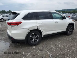 2019 Toyota Highlander LE with VIN 5TDBZRFH7KS923687, listed as a Copart auction lot 59292065 with 94,084 mi miles and Salvage title. Bid and sale history available at DreamBid. Image 3.