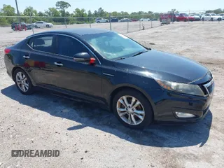 2012 Kia Optima EX with VIN 5XXGN4A70CG042190, listed as a IAAI auction lot 42003619 with 189,622 mi miles. Bid and sale history available at carsss.com. Image 1.