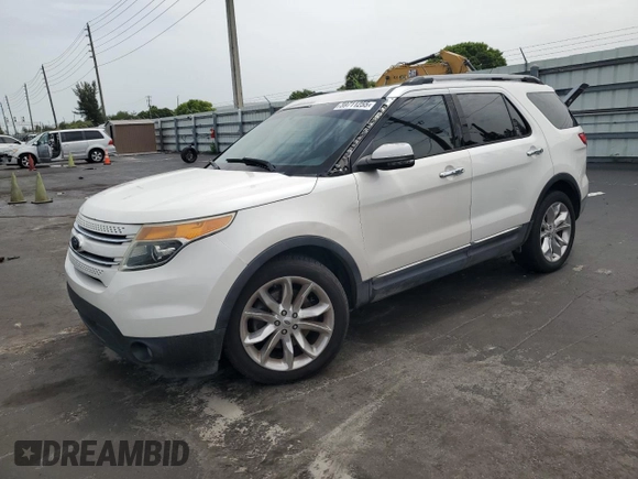 2013 Ford Explorer Limited z VIN 1FM5K7F87DGB36950, wystawiony jako Copart lot #59711255 z przebiegiem 118 740 mil mil oraz Czysty tytuł • Clean title. Historia ofert i sprzedaży dostępna na DreamBid. Obrazek 1.