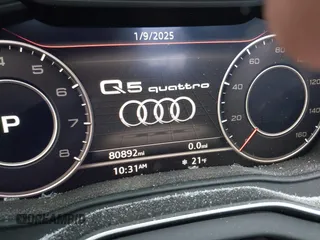 2018 Audi Q5 Premium Plus z VIN WA1BNAFY4J2221775, wystawiony jako IAAI lot #41263161 z przebiegiem 80 892 mil mil oraz . Historia ofert i sprzedaży dostępna na DreamBid. Obrazek 7.
