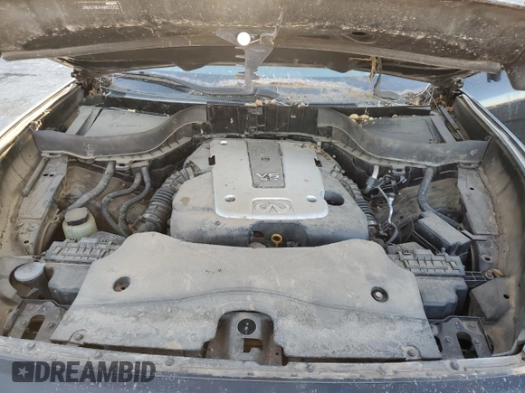 2010 Infiniti FX with VIN JN8AS1MU4AM803202, listed as a Copart auction lot 50572585 with 154,239 mi miles and Clean Title. Bid and sale history available at DreamBid. Image 12.