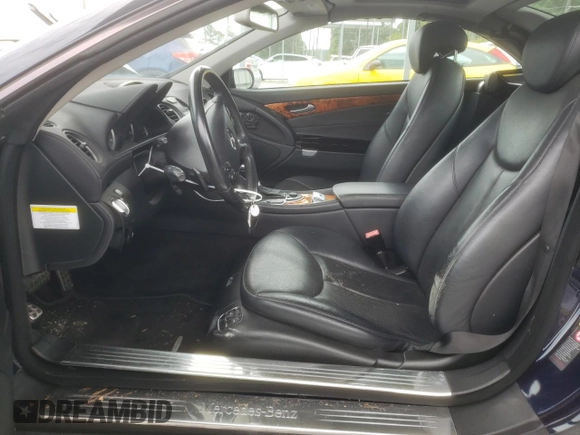 2008 Mercedes-Benz SL 550 with VIN WDBSK71F88F139931, listed as a Copart auction lot 67312014 with 117,877 mi miles and Salvage title. Bid and sale history available at DreamBid. Image 7.