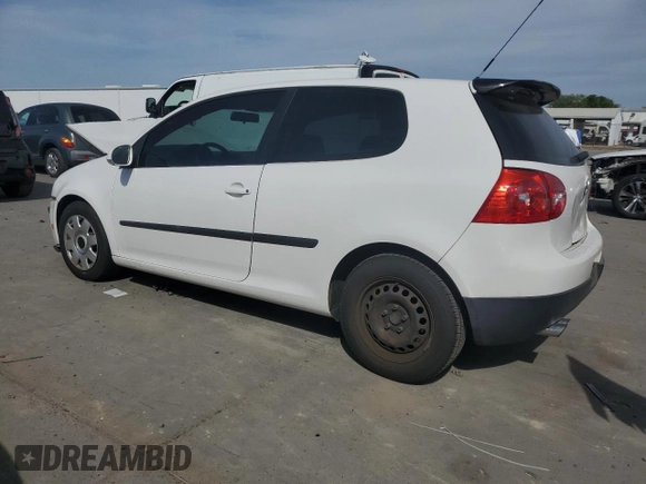 2009 Volkswagen Rabbit S with VIN WVWAB71K99W143367, listed as a Copart auction lot 52926345 with 175,584 mi miles and Salvage title. Bid and sale history available at DreamBid. Image 2.