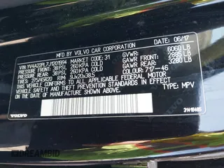 2018 Volvo XC90 Inscription с VIN YV4A22PL7J1201994, выставлен на аукционе IAAI как лот 42307893 с пробегом 77 581 миль миль и . История ставок и продаж доступна на DreamBid. Изображение 9.