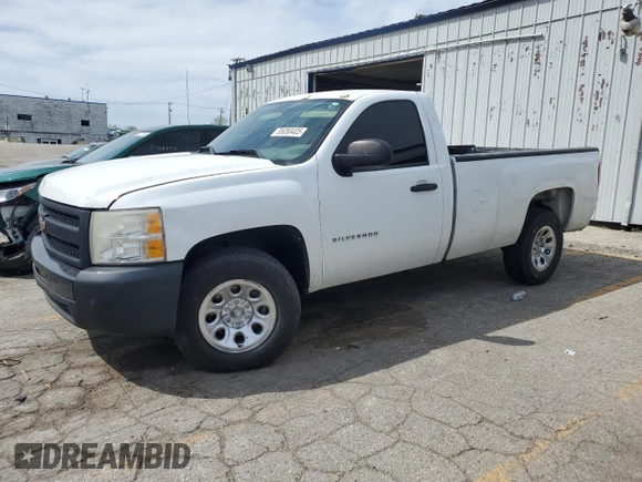 2010 Chevrolet Silverado 1500 Work Truck with VIN 1GCPCPEX4AZ254036, listed as a Copart auction lot 55050405 with Not Provided miles and Clean Title. Bid and sale history available at DreamBid. Image 1.