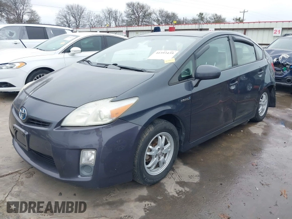 2010 Toyota Prius II with VIN JTDKN3DU4A0129837, listed as a IAAI auction lot 41593439 with 330,081 mi miles. Bid and sale history available at carsss.com. Image 21.