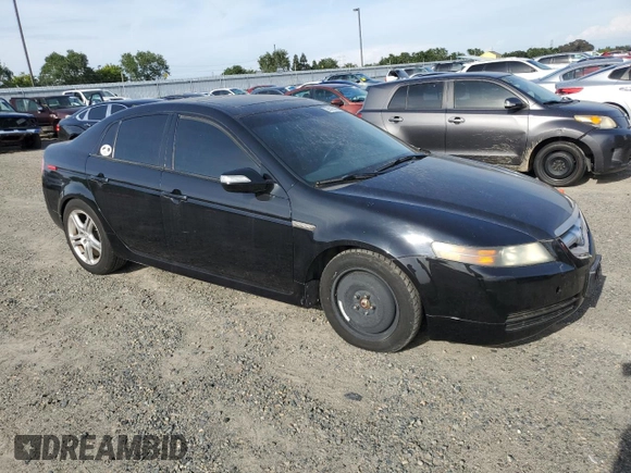 2007 Acura TL with VIN 19UUA66247A038816, listed as a Copart auction lot 55165925 with 96,499 mi miles and Salvage Title. Bid and sale history available at carsss.com. Image 4.