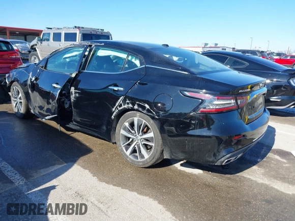 2020 Nissan Maxima SV with VIN 1N4AA6CV2LC363890, listed as a IAAI auction lot 41429411 with 77,718 mi miles and . Bid and sale history available at DreamBid. Image 3.
