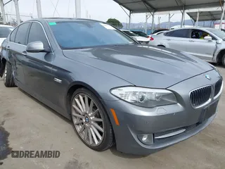 2013 BMW 5 Series 528i with VIN WBAXG5C53DDY36704, listed as a IAAI auction lot 41657370 with 119,045 mi miles and . Bid and sale history available at carsss.com. Image 1.