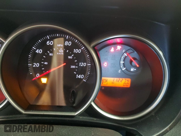 2011 Nissan Versa S with VIN 3N1BC1CP3BL427292, listed as a Copart auction lot 53348655 with 112,274 mi miles and Salvage Title. Bid and sale history available at DreamBid. Image 9.