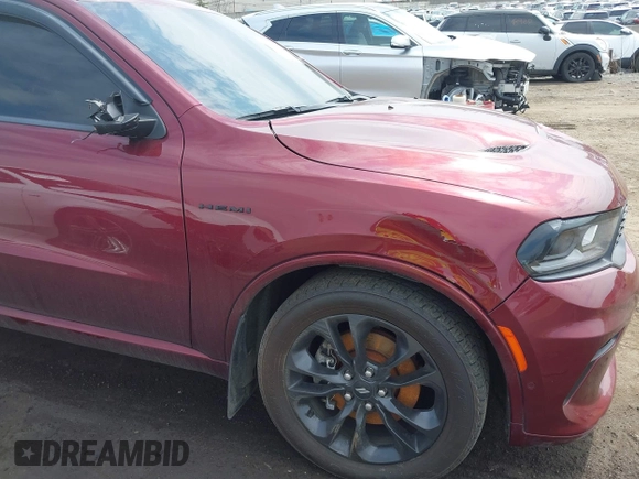 2021 Dodge Durango R/T z VIN 1C4SDJCT9MC848827, wystawiony jako IAAI lot #41910596 z przebiegiem 56 474 mil mil oraz . Historia ofert i sprzedaży dostępna na DreamBid. Obrazek 17.