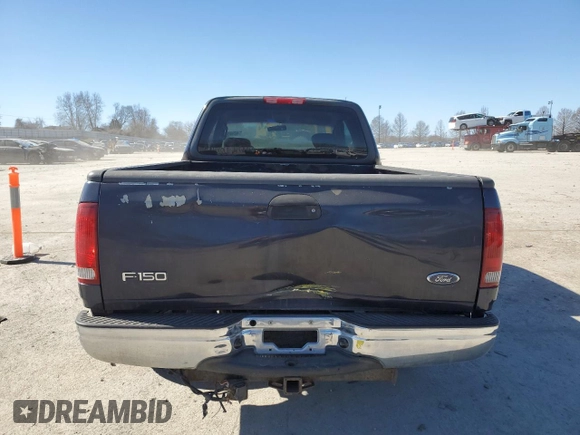 2003 Ford F-150 XL with VIN 1FTRX17L73NB30406, listed as a Copart auction lot 46946615 with 0 mi miles and Salvage Title. Bid and sale history available at carsss.com. Image 6.