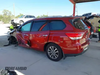 2016 Nissan Pathfinder SV with VIN 5N1AR2MN6GC621713, listed as a IAAI auction lot 41275408 with 136,017 mi miles. Bid and sale history available at carsss.com. Image 15.
