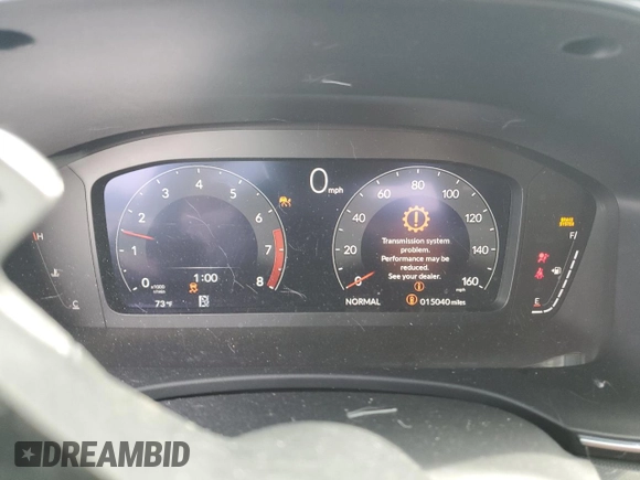 2024 Acura Integra Technology with VIN 19UDE4H66RA015128, listed as a Copart auction lot 56436745 with 15,040 mi miles and Salvage title. Bid and sale history available at DreamBid. Image 9.