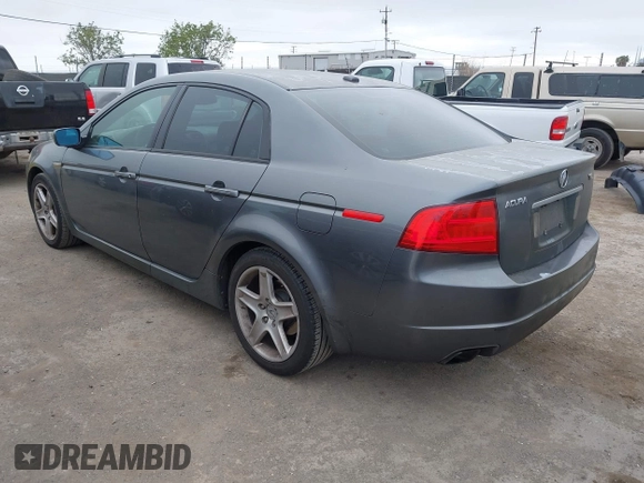 2004 Acura TL with VIN 19UUA66264A056178, listed as a IAAI auction lot 42078877 with 236,696 mi miles. Bid and sale history available at carsss.com. Image 3.
