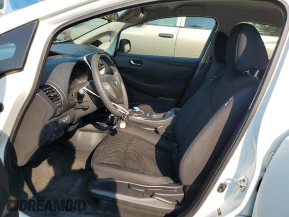 2016 Nissan LEAF S with VIN 1N4BZ0CP8GC314257, listed as a Copart auction lot 70589484 with 51,533 mi miles and Salvage Title. Bid and sale history available at carsss.com. Image 7.