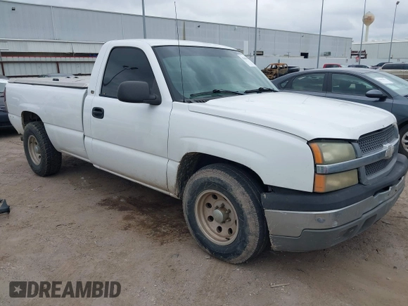 2004 Chevrolet Silverado 1500 Work Truck with VIN 1GCEC14XX4Z201304, listed as a IAAI auction lot 41462671 with 131,083 mi miles. Bid and sale history available at carsss.com. Image 1.