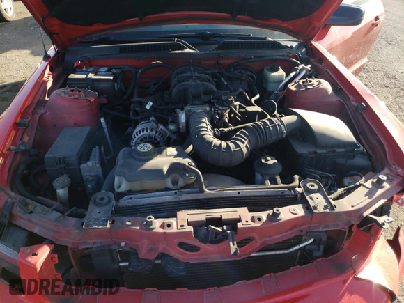 2007 Ford Mustang Deluxe with VIN 1ZVHT80N175203073, listed as a Copart auction lot 54480465 with 140,275 mi miles and Salvage Title. Bid and sale history available at carsss.com. Image 11.