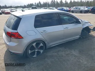 2017 Volkswagen Golf GTI S with VIN 3VW5T7AU4HM056553, listed as a IAAI auction lot 41857916 with 137,598 mi miles. Bid and sale history available at carsss.com. Image 4.