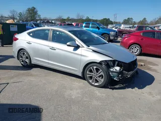 2017 Hyundai Elantra Limited with VIN 5NPD84LF7HH184451, listed as a IAAI auction lot 41651326 with 40,321 mi miles and . Bid and sale history available at DreamBid. Image 1.