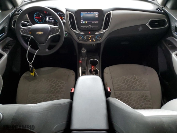 2020 Chevrolet Equinox LS with VIN 2GNAXHEV4L6281340, listed as a Copart auction lot 44934705 with 57,919 mi miles and Salvage Title. Bid and sale history available at carsss.com. Image 8.