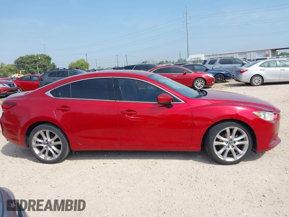 2017 Mazda Mazda6 Touring with VIN JM1GL1V51H1113476, listed as a IAAI auction lot 41928541 with 1 mi miles. Bid and sale history available at carsss.com. Image 14.