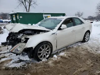2008 Cadillac CTS AWD w/1SA with VIN 1G6DG577880210177, listed as a Copart auction lot 44884255 with 0 mi miles and Salvage Title. Bid and sale history available at carsss.com. Image 1.