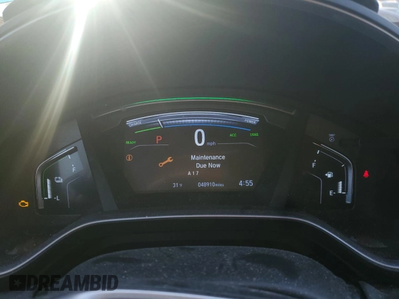 2020 Honda CR-V EX with VIN 7FART6H51LE001198, listed as a Copart auction lot 42023135 with 48,910 mi miles and Salvage Title. Bid and sale history available at DreamBid. Image 9.