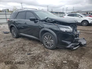 2022 Nissan Pathfinder SL z VIN 5N1DR3CB2NC236186, wystawiony jako Copart lot #53695795 z przebiegiem 23 203 mil mil oraz Szkoda całkowita • Salvage title. Historia ofert i sprzedaży dostępna na DreamBid. Obrazek 4.