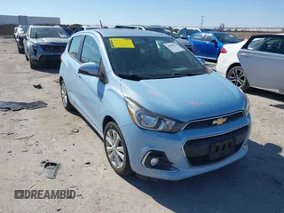 2016 Chevrolet Spark LT with VIN KL8CD6SA3GC538672, listed as a IAAI auction lot 41599131 with 17,316 mi miles and . Bid and sale history available at DreamBid. Image 1.