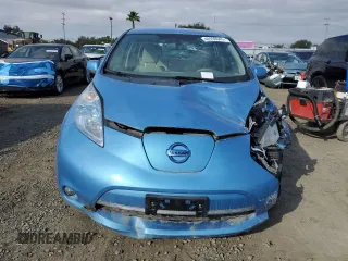 2011 Nissan LEAF SL with VIN JN1AZ0CP3BT000582, listed as a Copart auction lot 42236045 with 0 mi miles and Clean Title. Bid and sale history available at carsss.com. Image 5.
