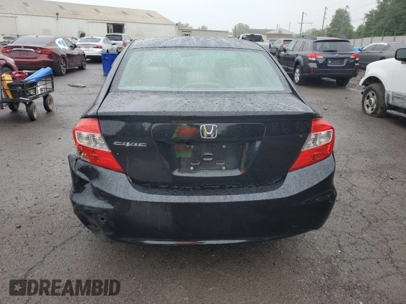 2012 Honda Civic LX z VIN 19XFB2F56CE375020, wystawiony jako Copart lot #61473855 z przebiegiem 172 476 mil mil oraz Szkoda całkowita • Salvage title. Historia ofert i sprzedaży dostępna na DreamBid. Obrazek 6.