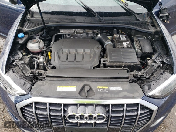 2020 Audi Q3 Premium with VIN WA1AECF38L1117648, listed as a Copart auction lot 66929382 with 10,604 mi miles. Bid and sale history available at carsss.com. Image 7.
