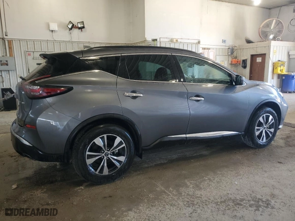 2023 Nissan Murano SV with VIN 5N1AZ2BS9PC140671, listed as a Copart auction lot 48872665 with 45,221 mi miles and Clean Title. Bid and sale history available at carsss.com. Image 3.