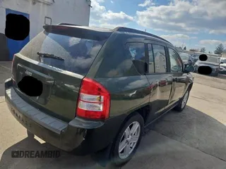 2007 Jeep Compass Sport with VIN 1J8FF47W57D122584, listed as a Copart auction lot 48618505 with 130,171 mi miles and Clean Title. Bid and sale history available at carsss.com. Image 4.