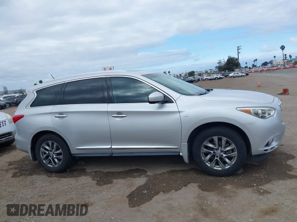 2015 Infiniti QX60 with VIN 5N1AL0MM3FC503873, listed as a IAAI auction lot 42080667 with 203,752 mi miles. Bid and sale history available at carsss.com. Image 13.