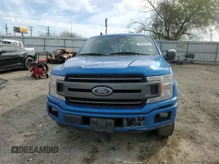 2020 Ford F-150 XL with VIN 1FTEW1CP8LKE86374, listed as a Copart auction lot 43607505 with 163,898 mi miles and Salvage Title. Bid and sale history available at carsss.com. Image 10.