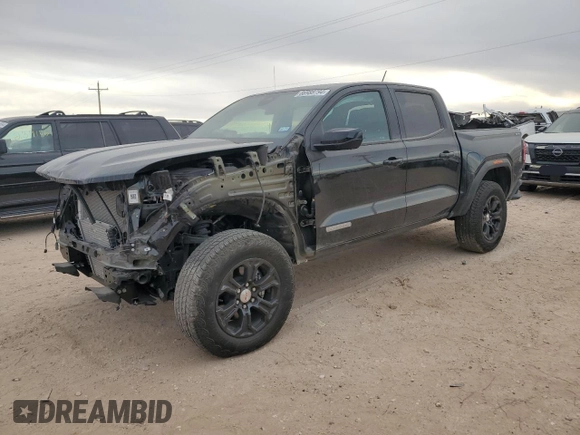 2024 GMC Canyon 4WD Elevation with VIN 1GTP6BEK7R1201100, listed as a Copart auction lot 86988794 with 10,935 mi miles and Salvage Title. Bid and sale history available at carsss.com. Image 1.